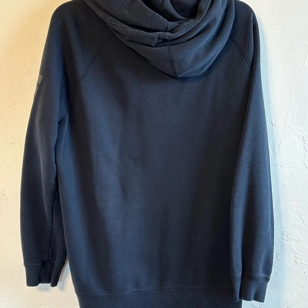 Nike Black Full Zip-Up “Just do it” Unisex Hoodie Sz M